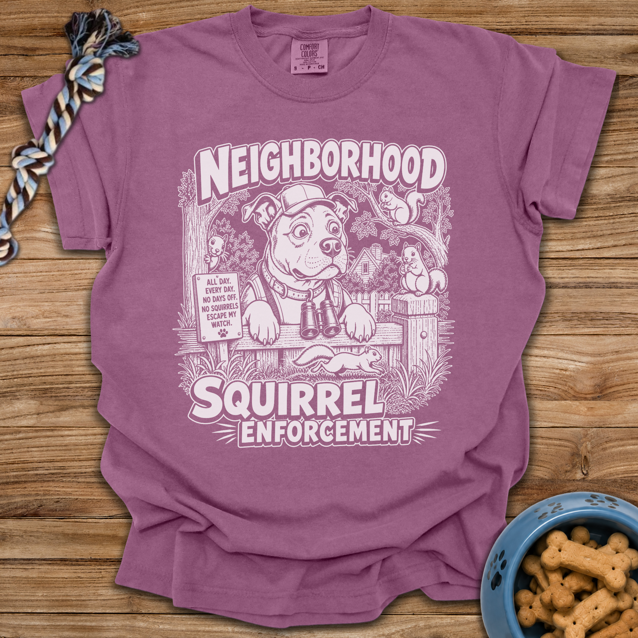 Neighborhood Squirrel Enforcement T-Shirt
