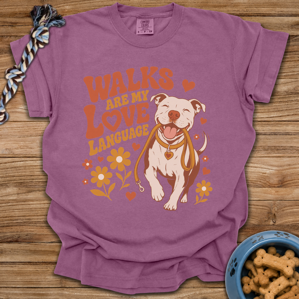 Walks Are My Love Language T-Shirt