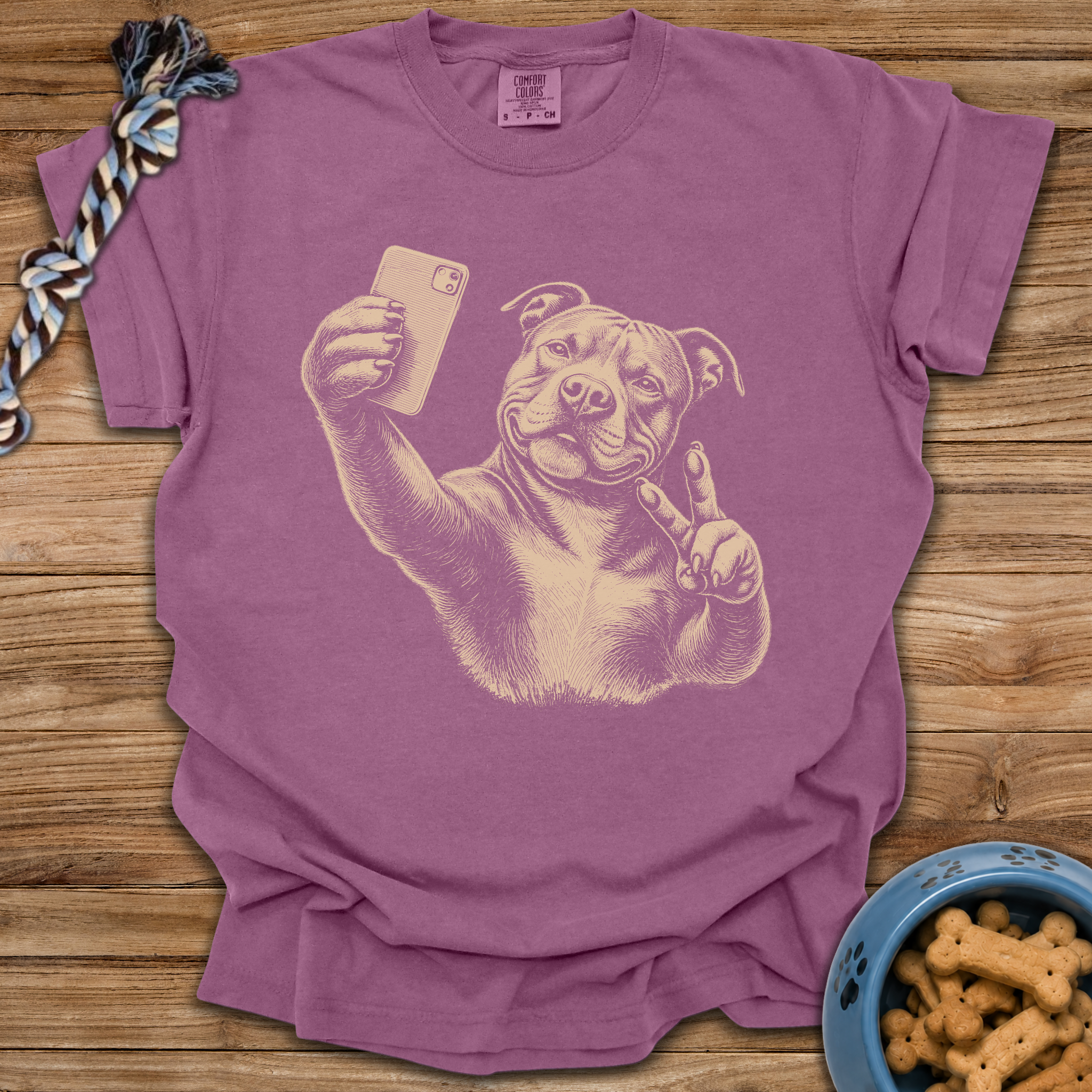Pibble Selfie T-Shirt