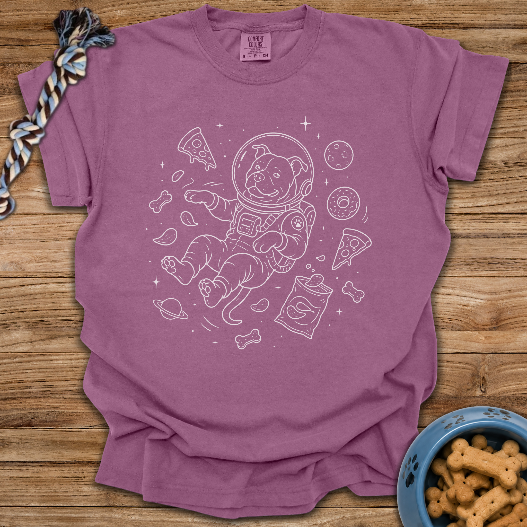 Pittie Astronaut T-Shirt