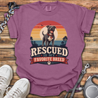 Rescued Is My Favorite Breed T-Shirt