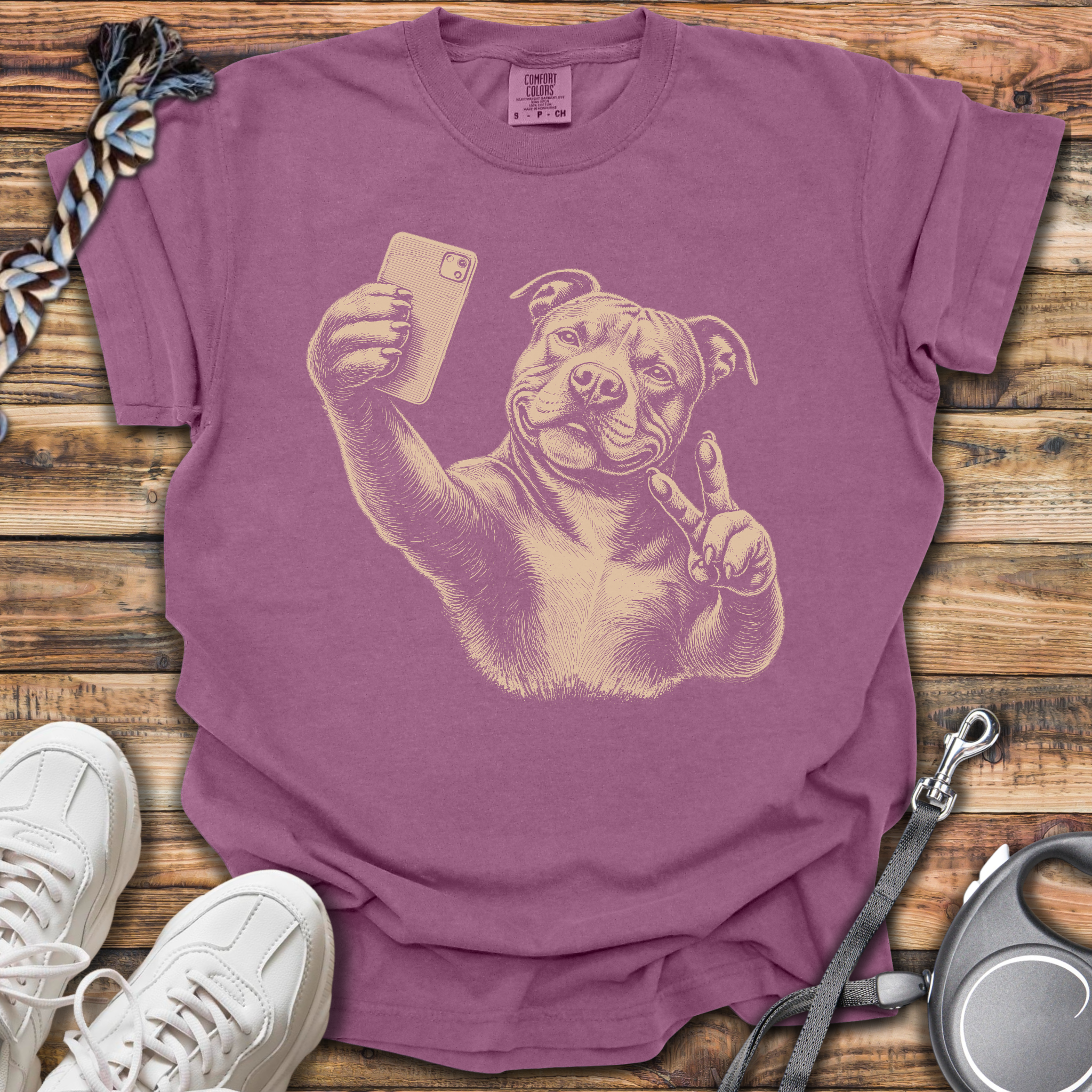 Pibble Selfie T-Shirt
