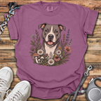 Pittie Wildflowers T-Shirt