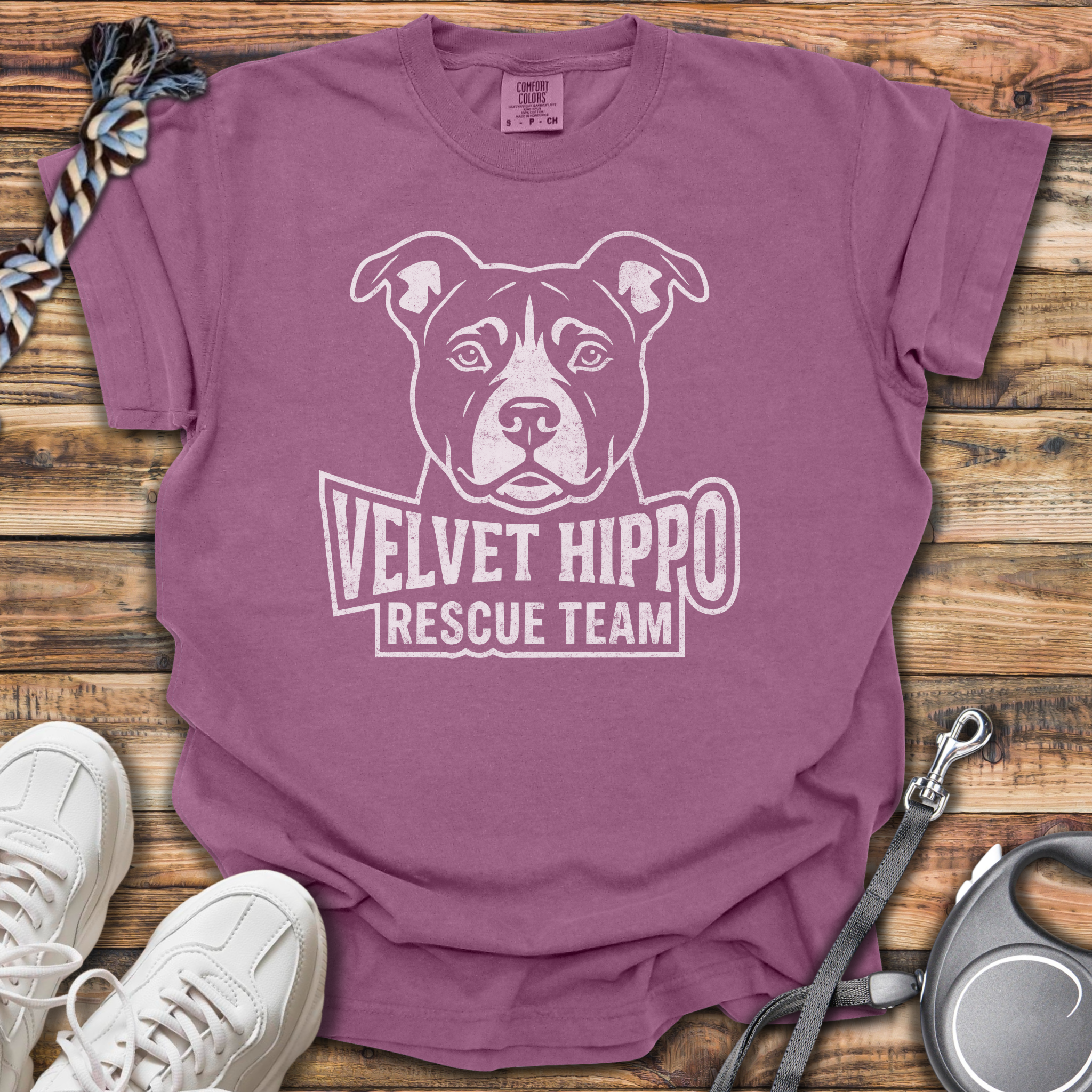 Velvet Hippo Rescue Team T-Shirt