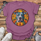 Stained Glass Pitbull T-Shirt