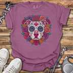 Pittie Sugar Skull T-Shirt