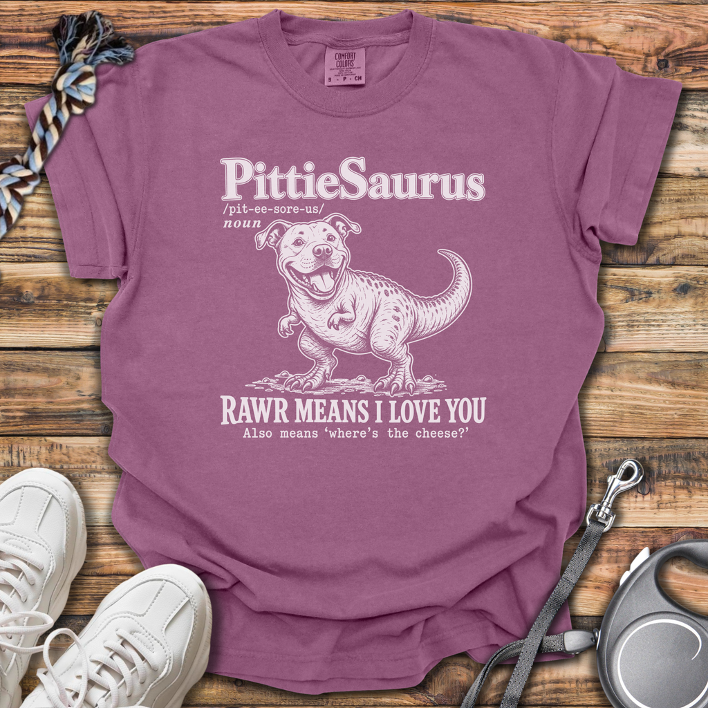 Pittiesaurus Rawr T-Shirt