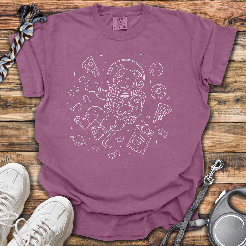 Pittie Astronaut T-Shirt