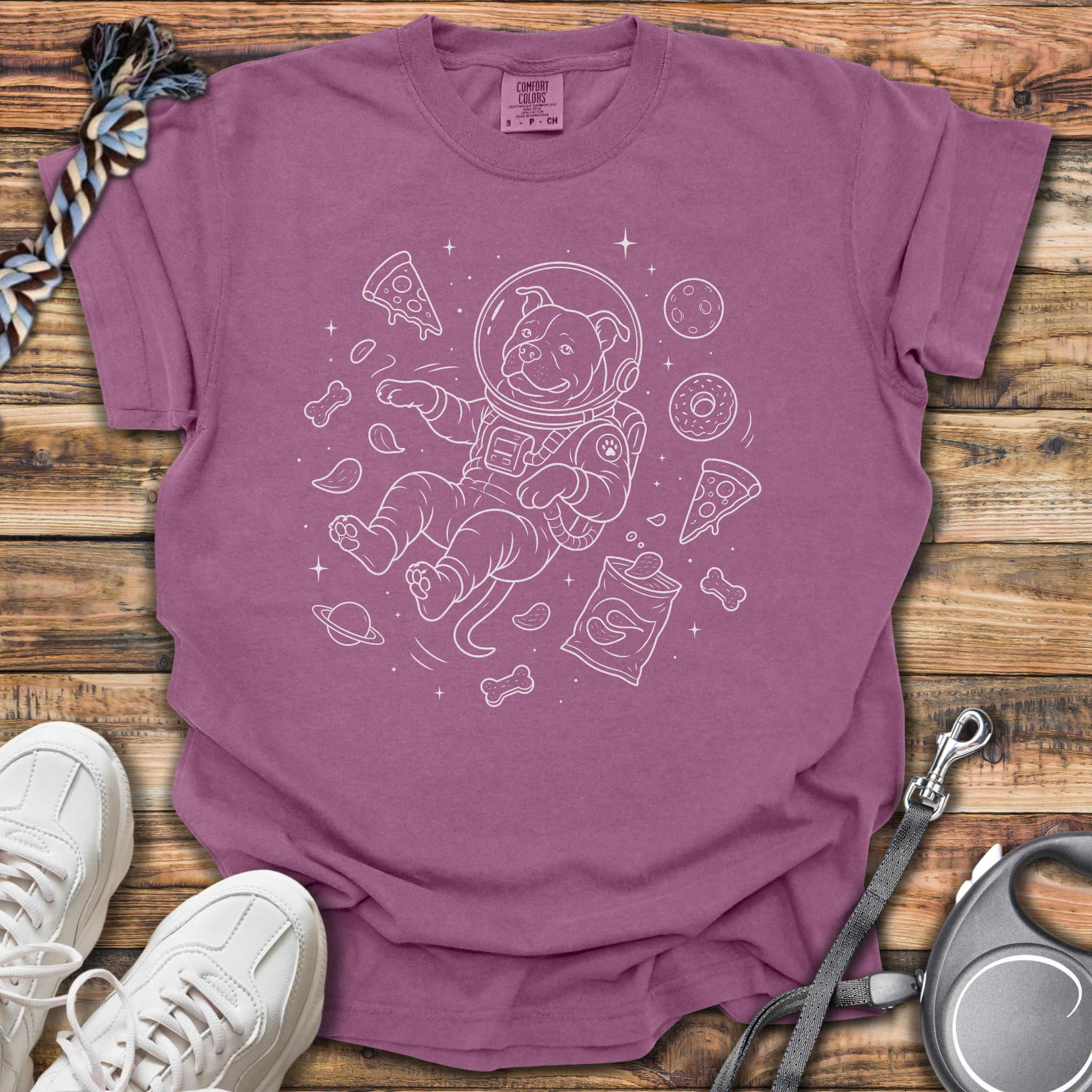 Pittie Astronaut T-Shirt