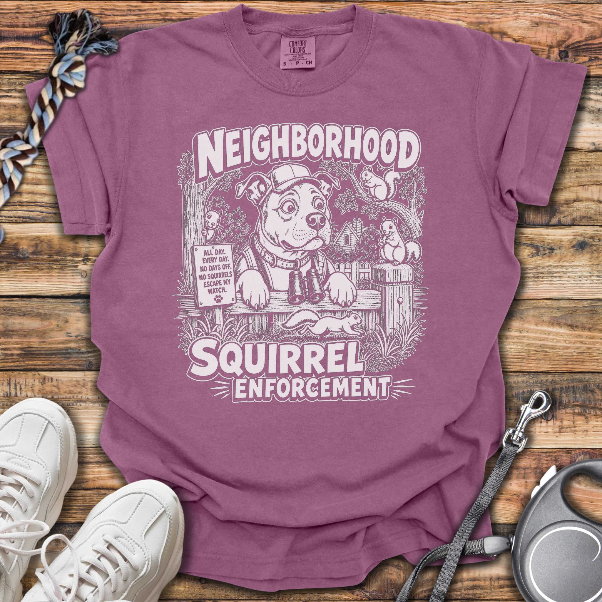Neighborhood Squirrel Enforcement T-Shirt