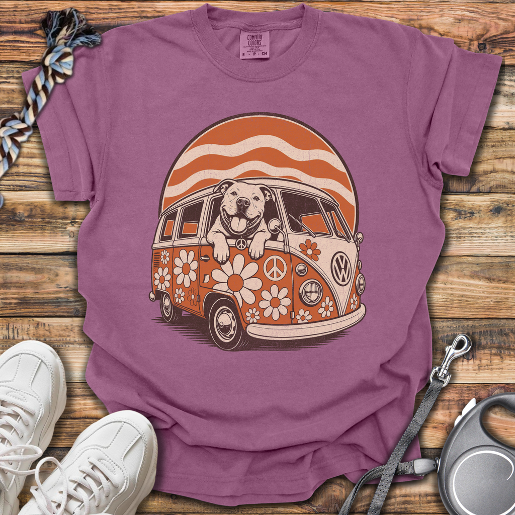 Velvet Hippo Peace Van T-Shirt