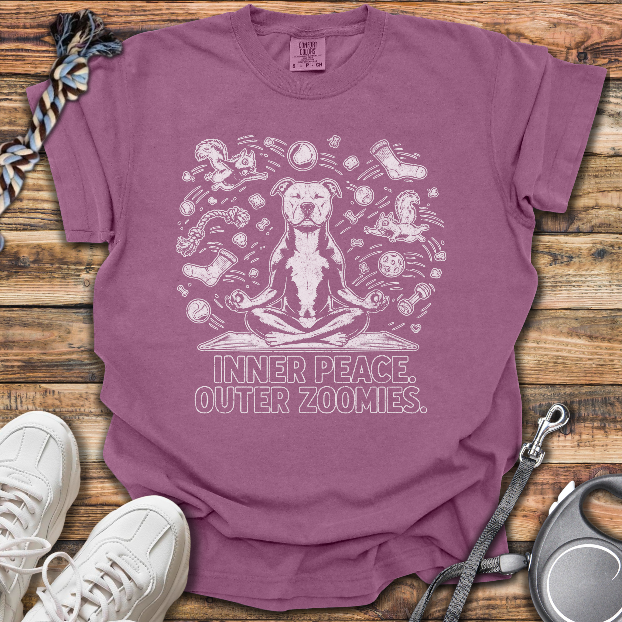 Inner Peace Outer Zoomies T-Shirt