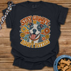 Stay Groovy Adopt Pitties T-Shirt
