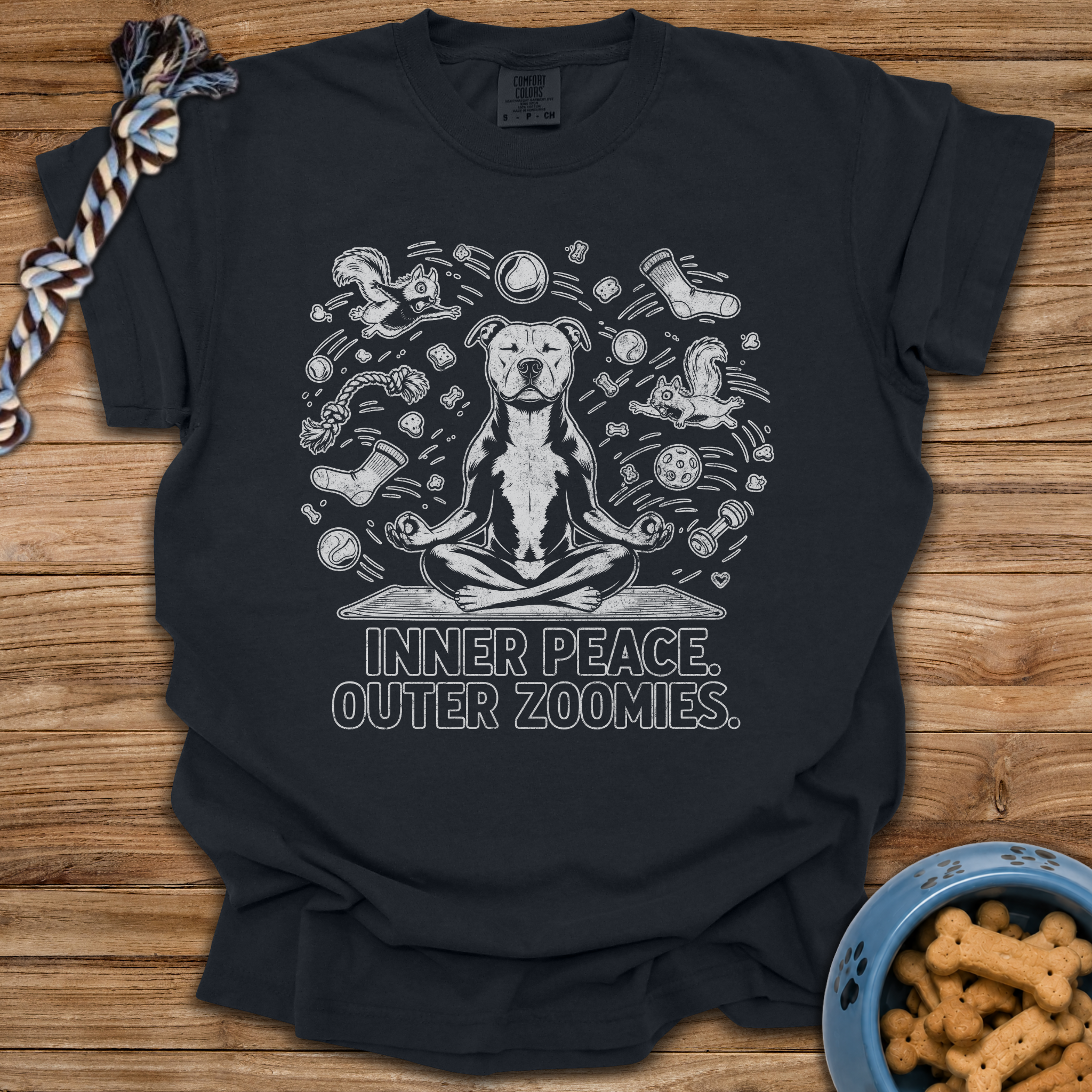 Inner Peace Outer Zoomies T-Shirt