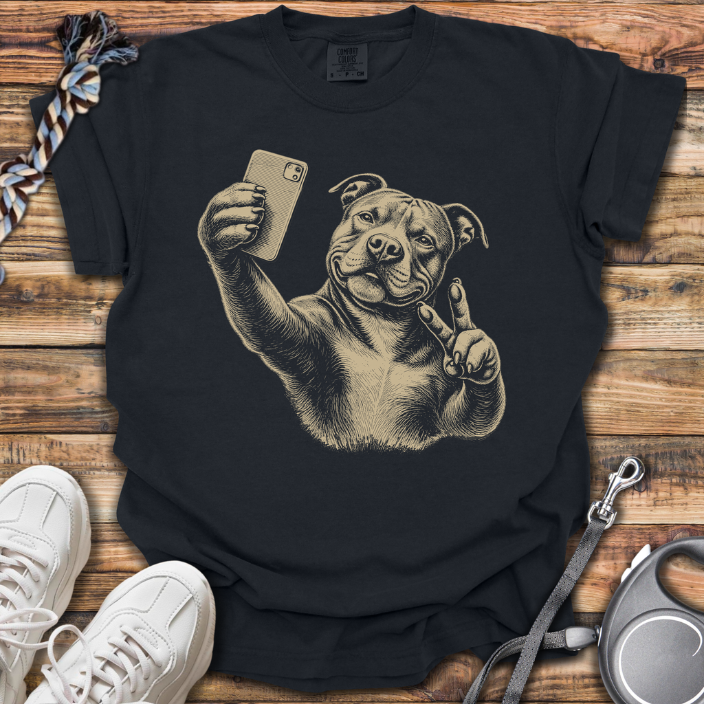 Pibble Selfie T-Shirt