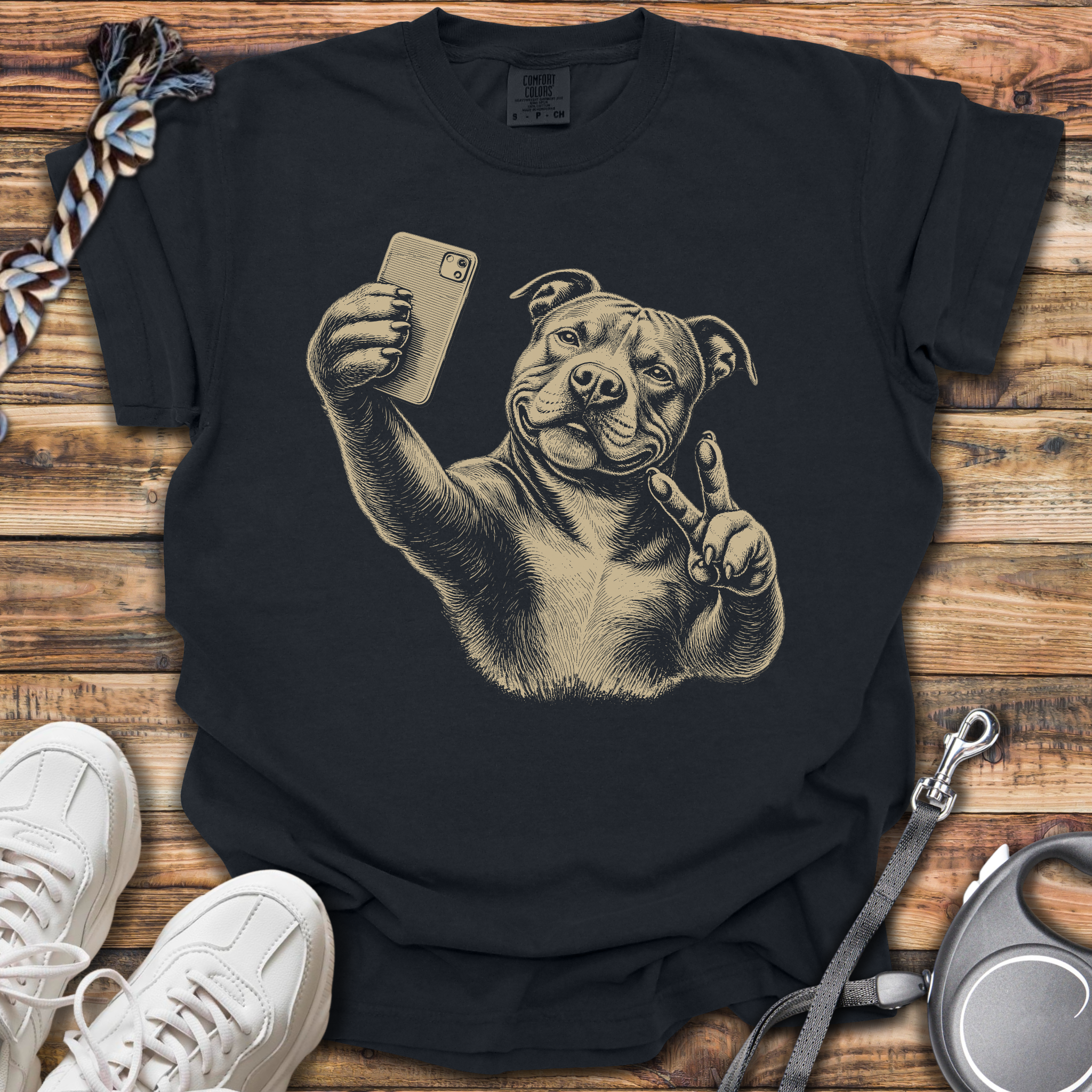 Pibble Selfie T-Shirt