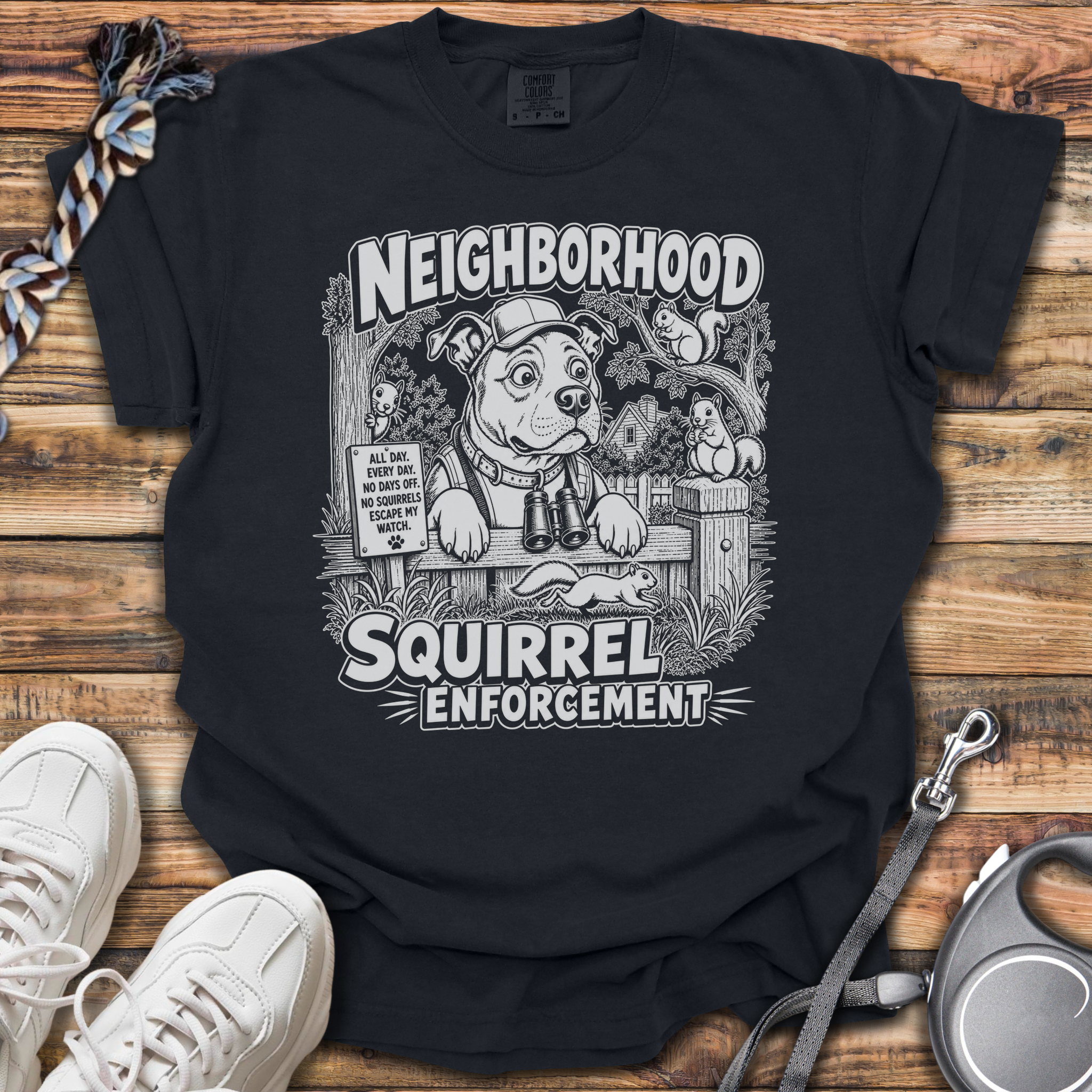 Neighborhood Squirrel Enforcement T-Shirt