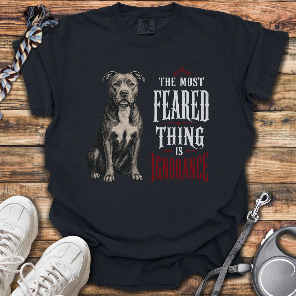 Most Feared Thing Is Ignorance T-Shirt