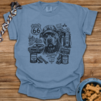 Route 66 Pittie T-Shirt