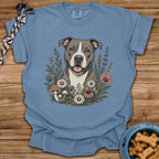 Pittie Wildflowers T-Shirt