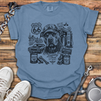 Route 66 Pittie T-Shirt