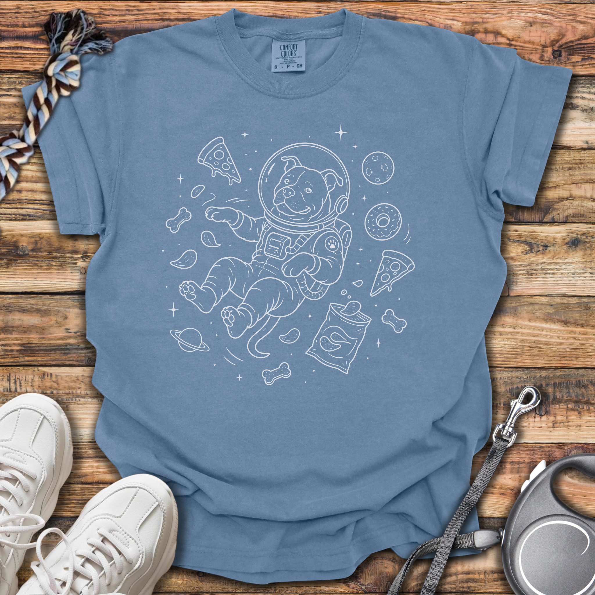 Pittie Astronaut T-Shirt
