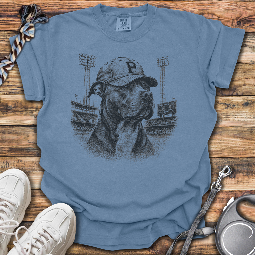 Vintage Pitbull Baseball T-Shirt