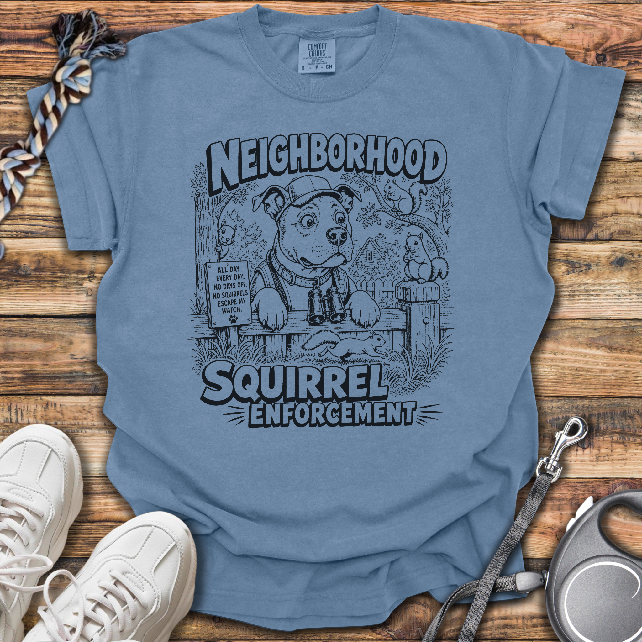 Neighborhood Squirrel Enforcement T-Shirt