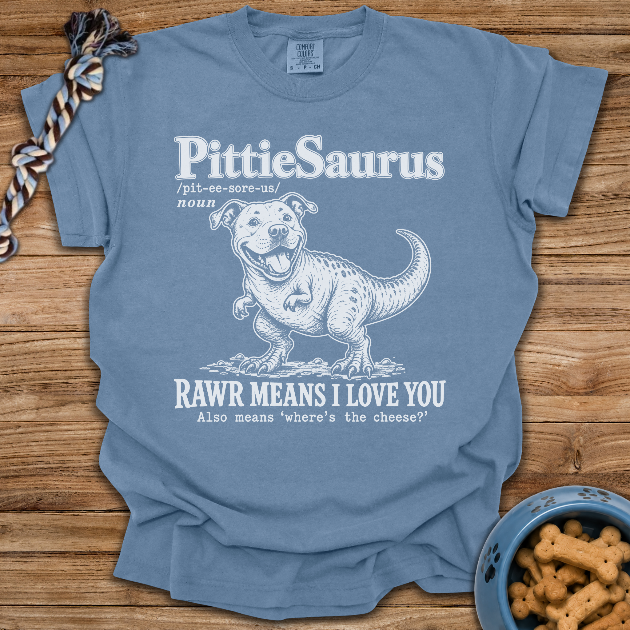 Pittiesaurus Rawr T-Shirt