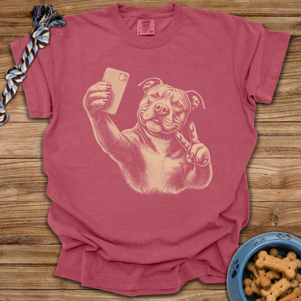 Pibble Selfie T-Shirt