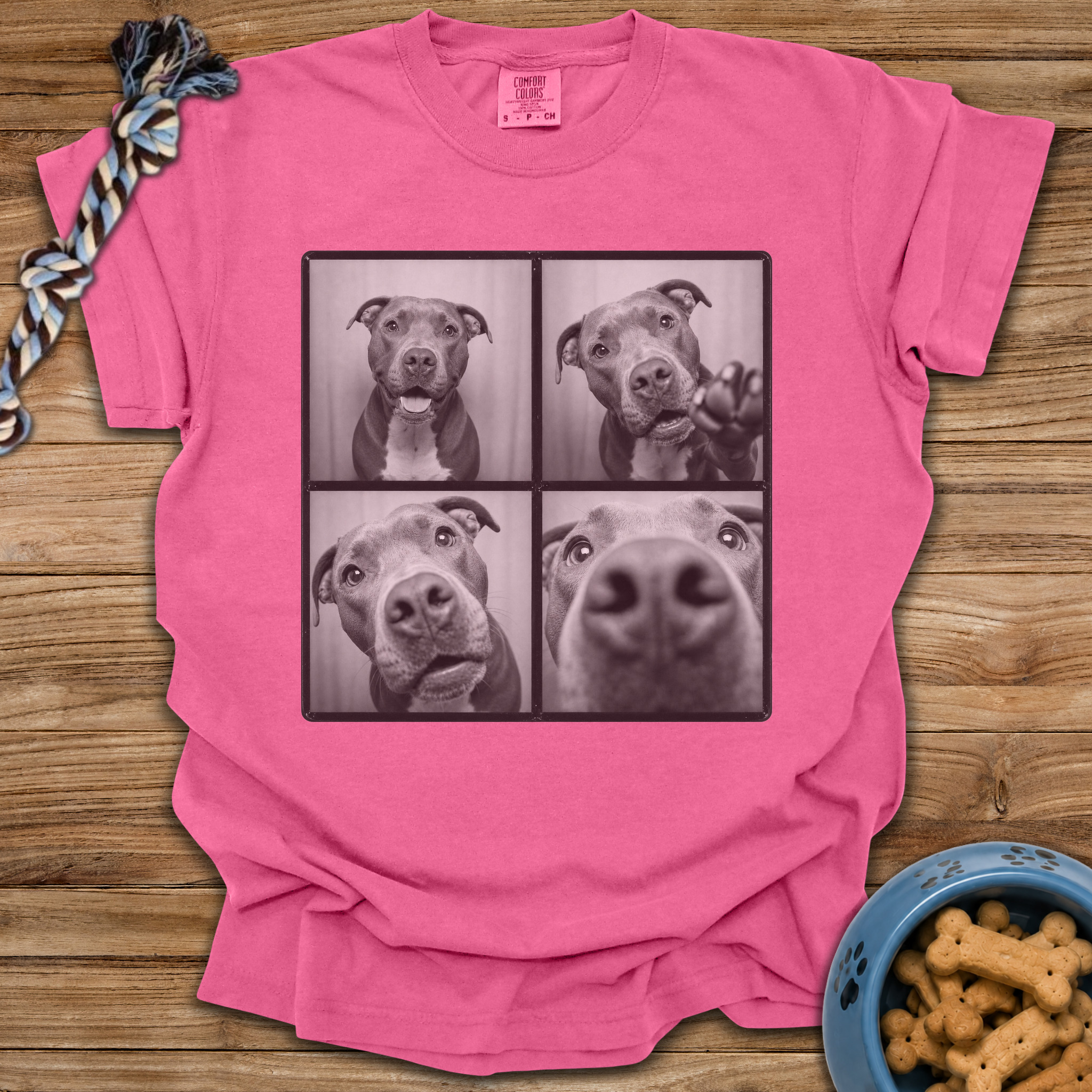 Photobooth Pittie T-Shirt