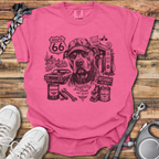 Route 66 Pittie T-Shirt