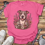 Pittie Wildflowers T-Shirt
