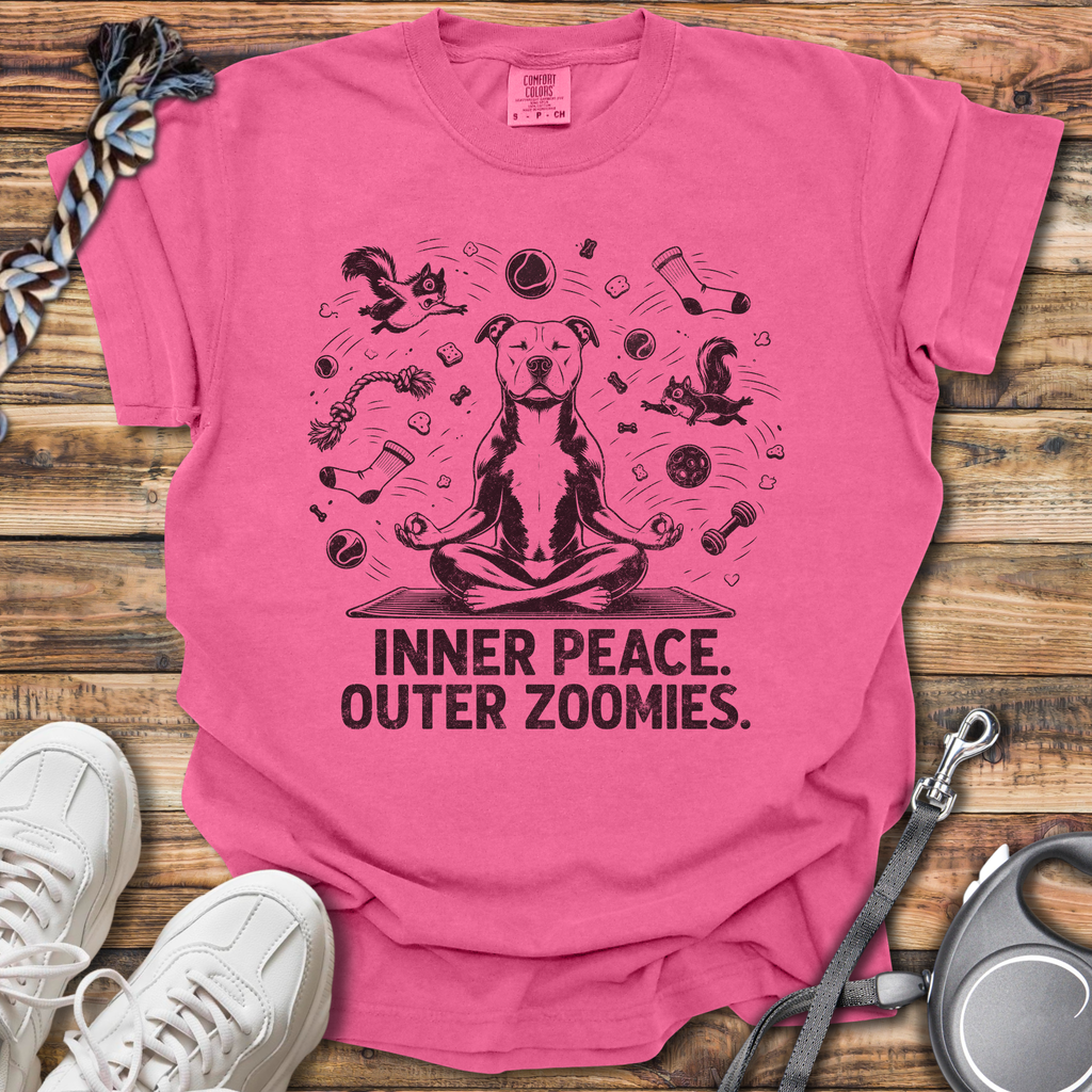 Inner Peace Outer Zoomies T-Shirt