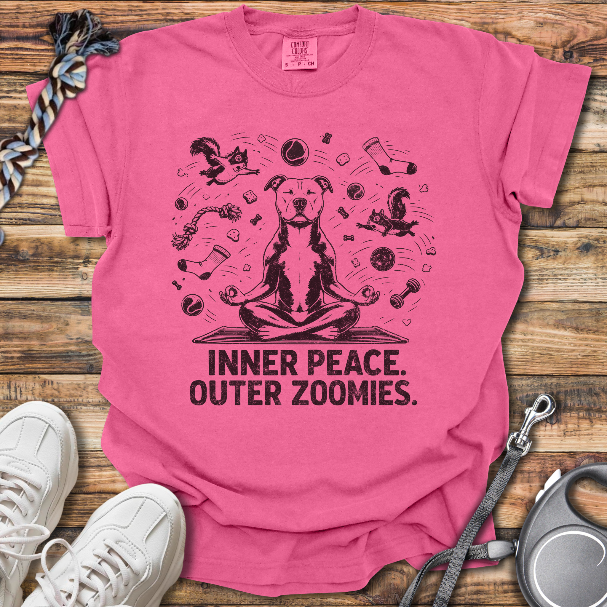 Inner Peace Outer Zoomies T-Shirt