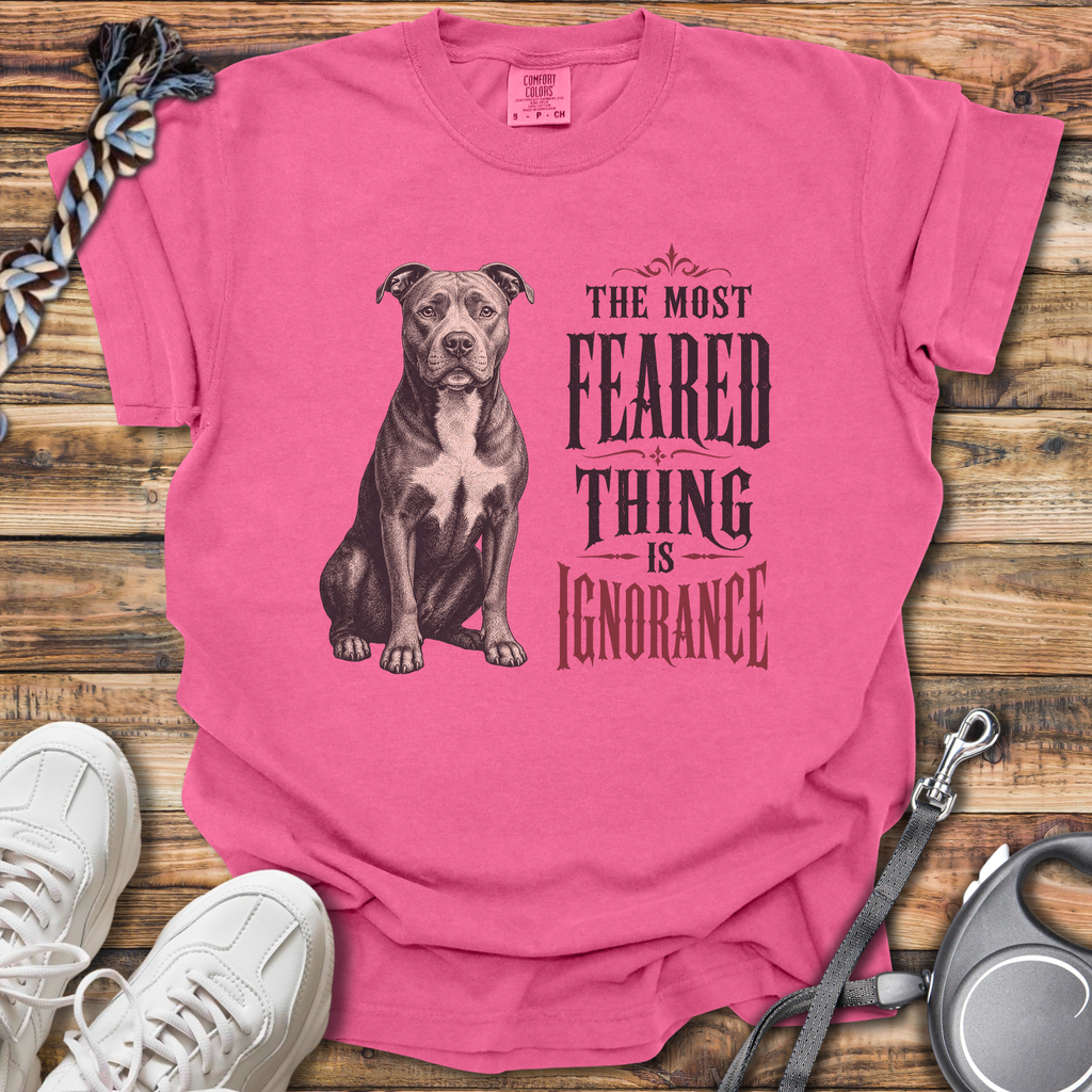 Most Feared Thing Is Ignorance T-Shirt