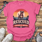 Rescued Is My Favorite Breed T-Shirt