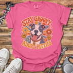 Stay Groovy Adopt Pitties T-Shirt