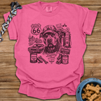 Route 66 Pittie T-Shirt