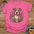 Pittie Wildflowers T-Shirt
