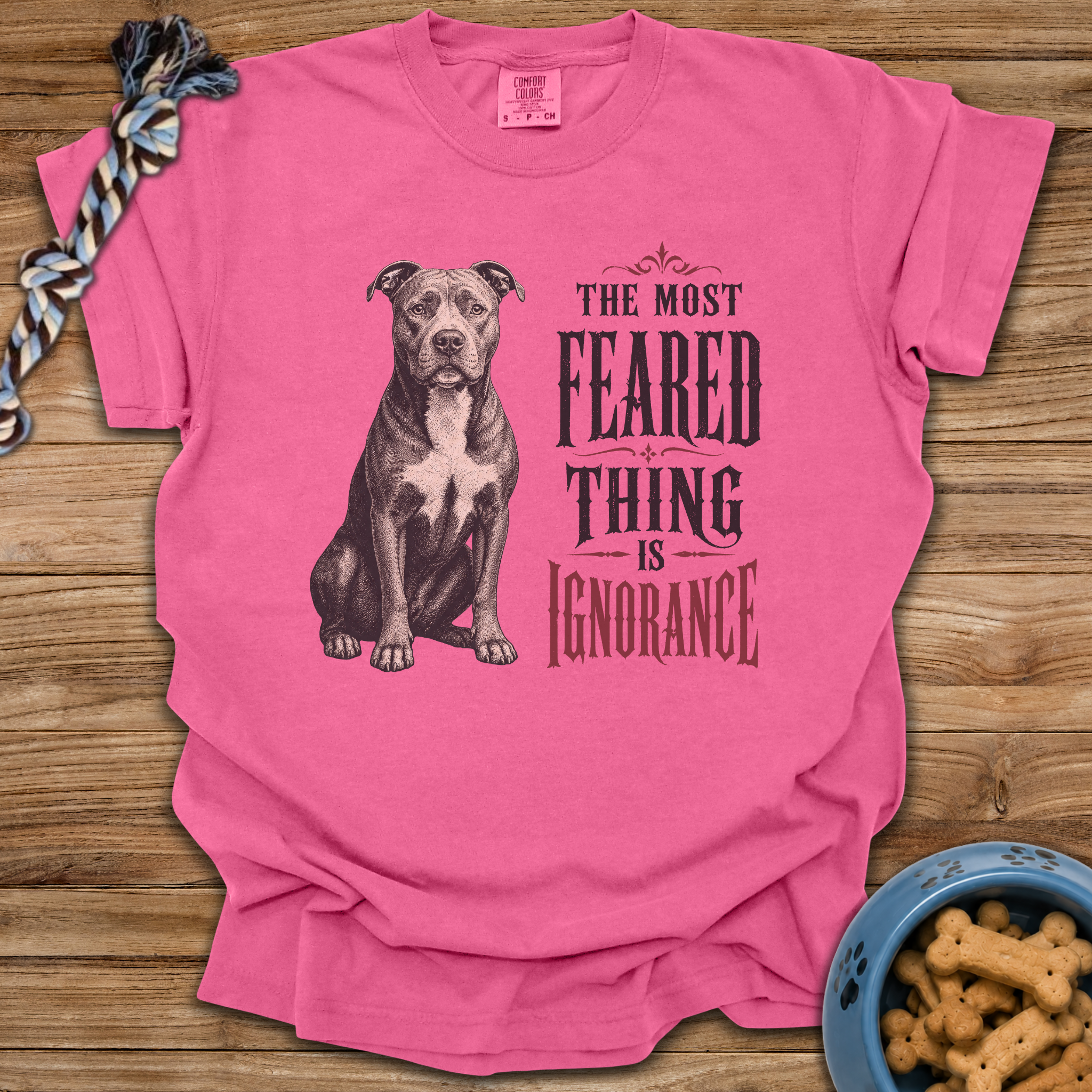 Most Feared Thing Is Ignorance T-Shirt