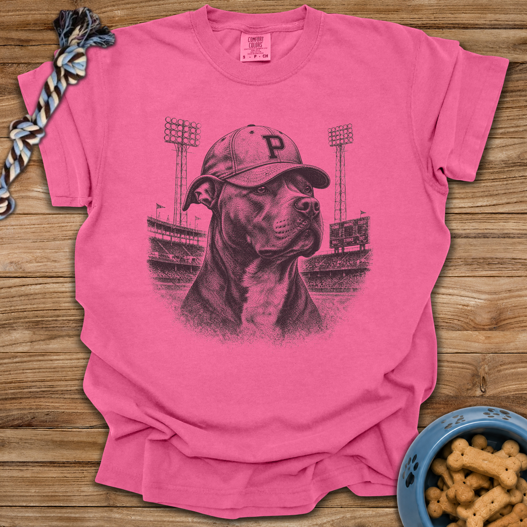 Vintage Pitbull Baseball T-Shirt