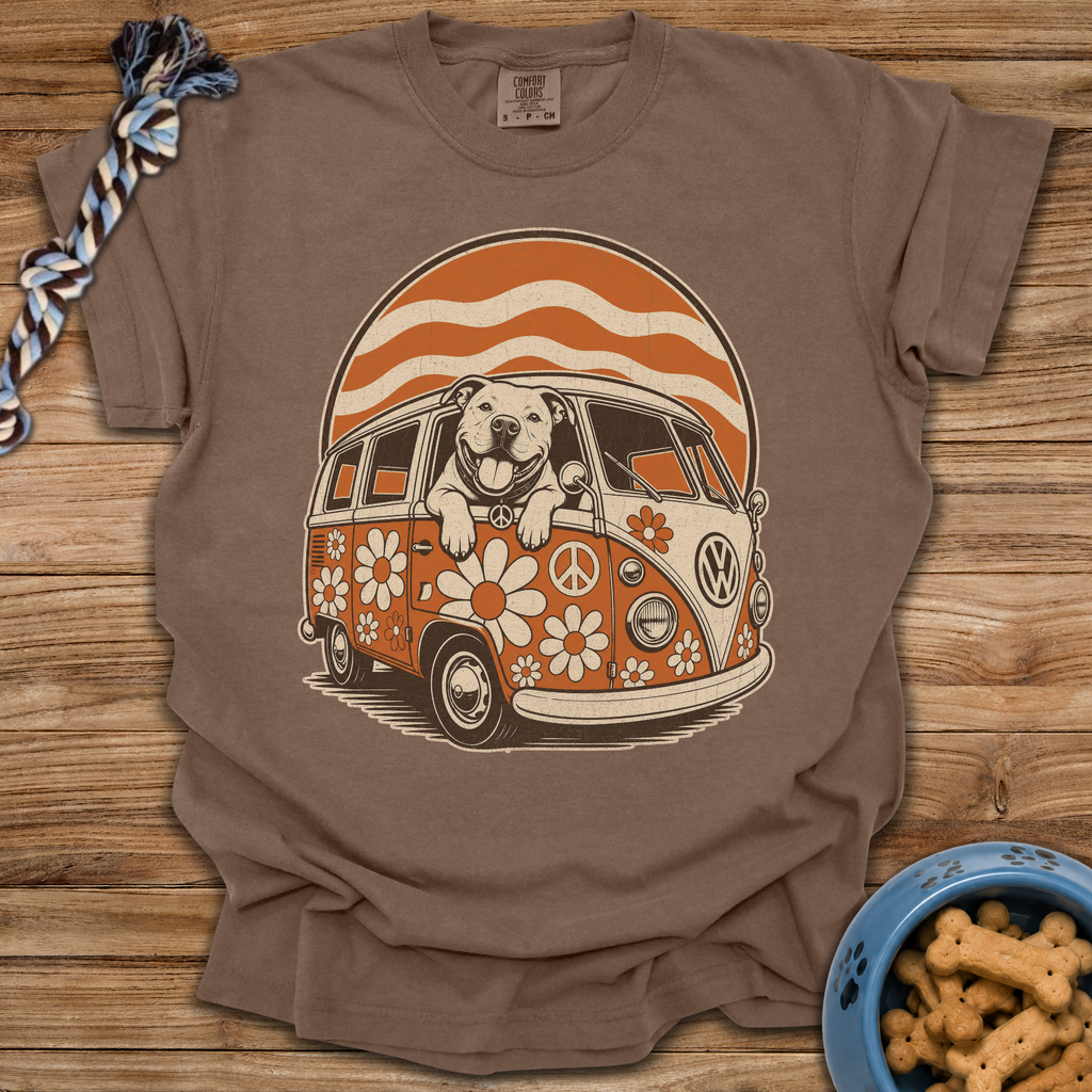 Velvet Hippo Peace Van T-Shirt