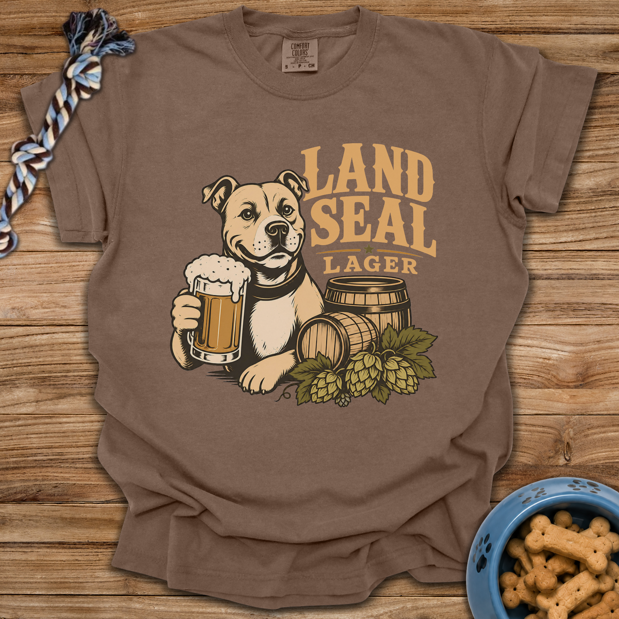 Land Seal Lager T-Shirt