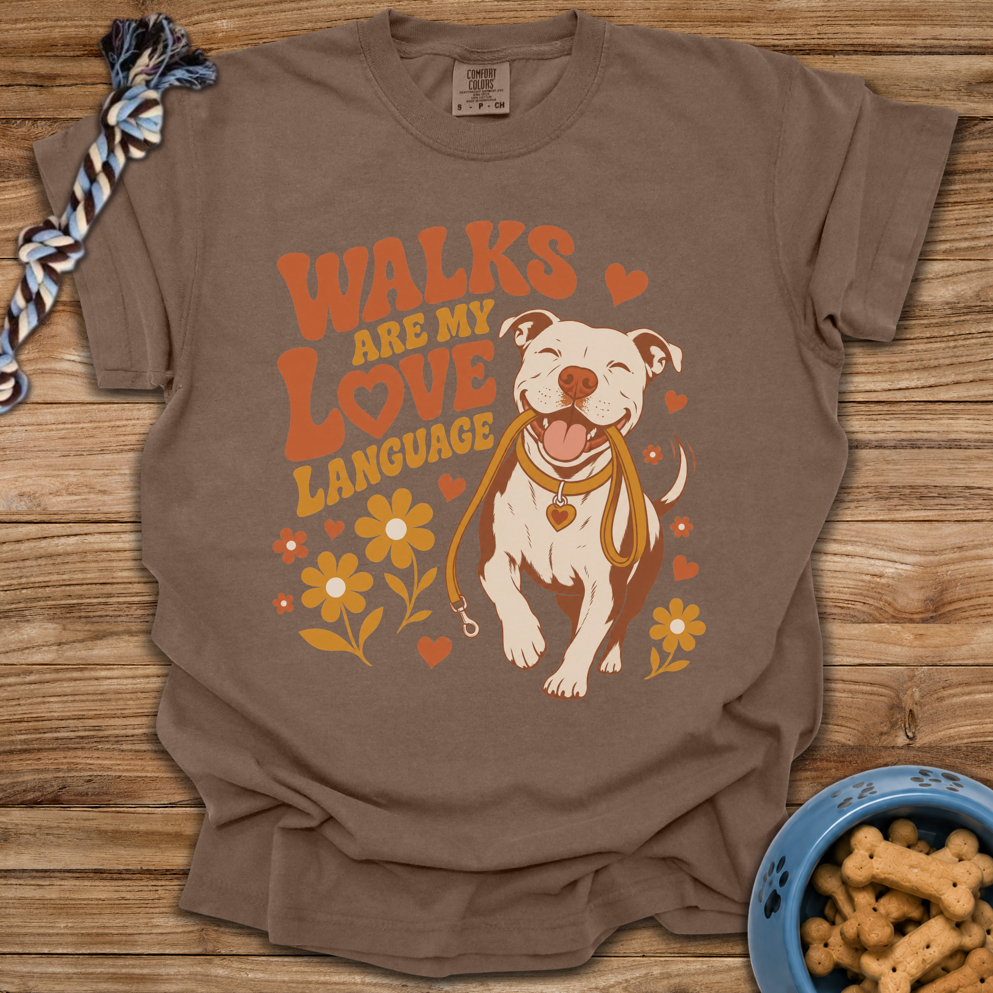 Walks Are My Love Language T-Shirt