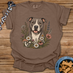 Pittie Wildflowers T-Shirt