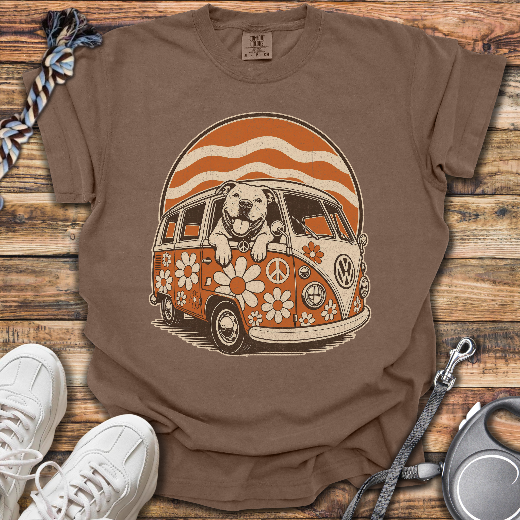 Velvet Hippo Peace Van T-Shirt