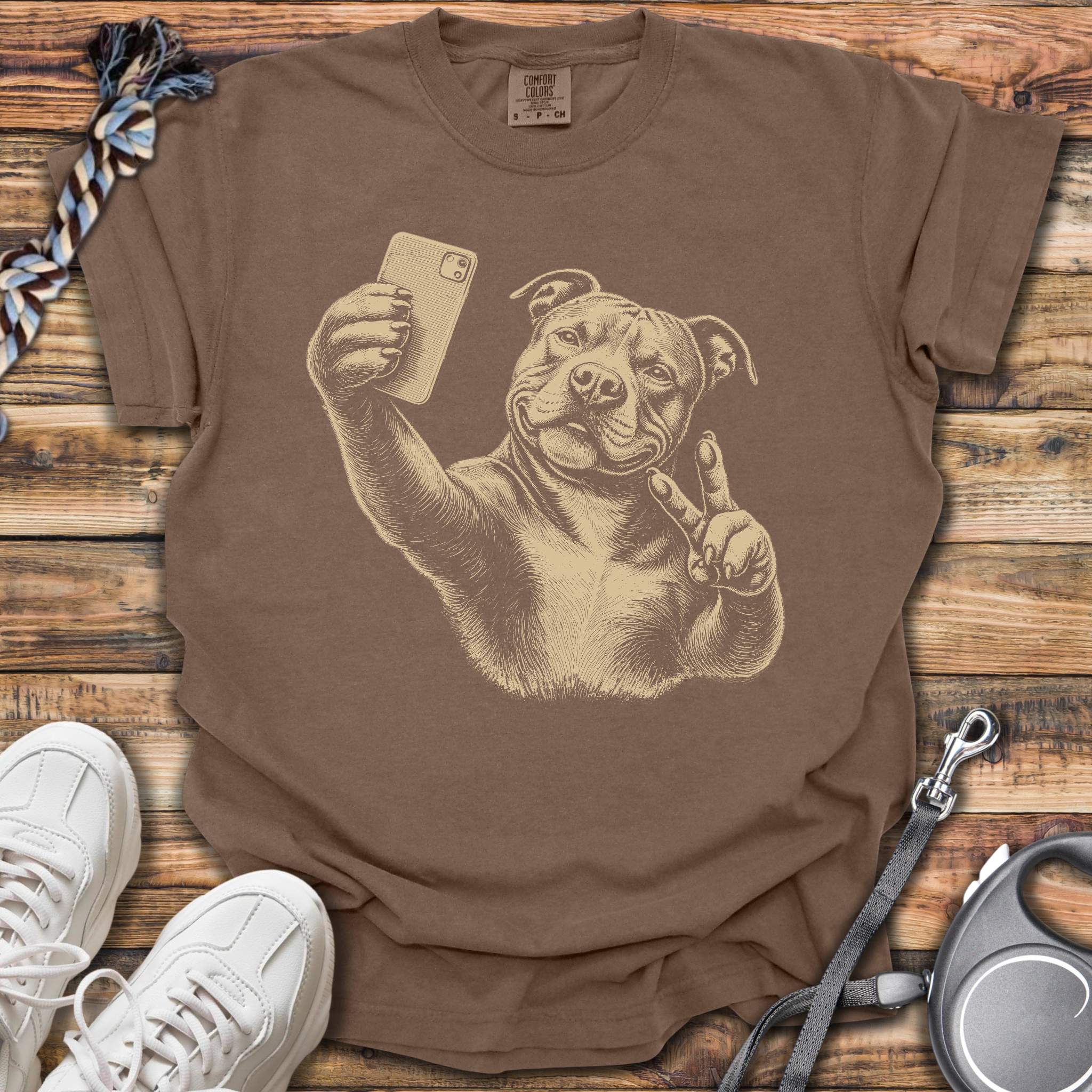 Pibble Selfie T-Shirt