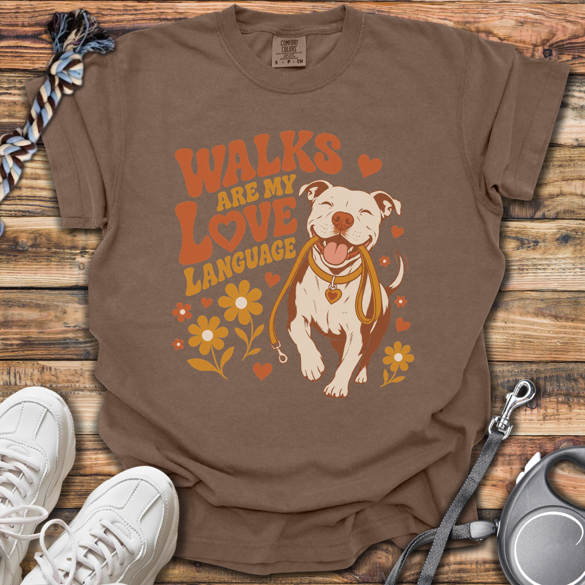 Walks Are My Love Language T-Shirt