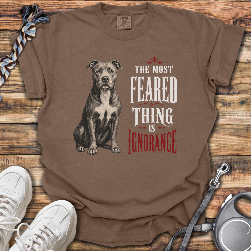 Most Feared Thing Is Ignorance T-Shirt